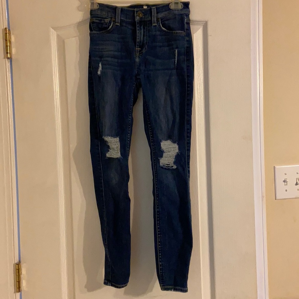 7 For All Mankind skinny stretch jeans size 23